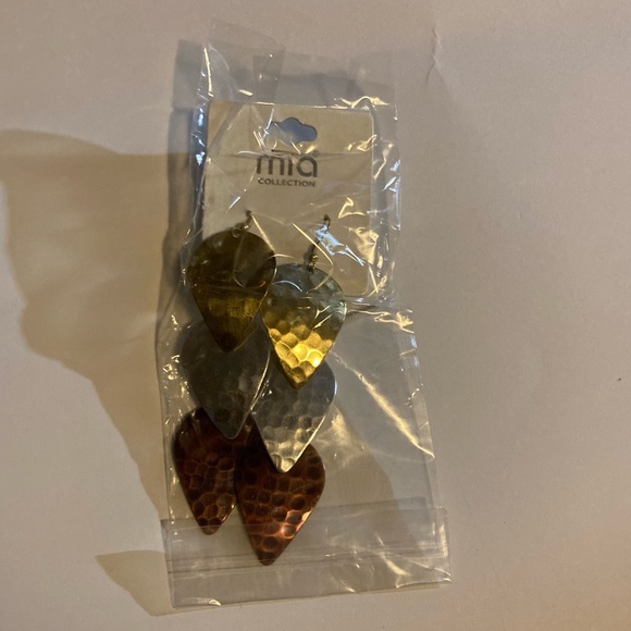 Mia Collection Womens Metal Dangle Earrings - Picture 3 of 3